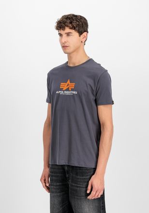 Alpha Industries T-Shirt ALPHA INDUSTRIES Basic T-Shirt BL Rubber, Herren, Gr. XL, grau (vintage grau), Obermaterial: 90% Baumwolle, 10% Polyester, Shirts T-Shirt
