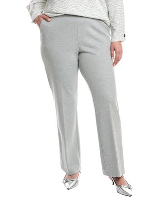 Anne Klein Plus High-Rise Pull-On Bootcut Pant