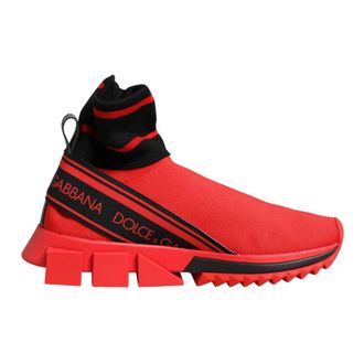Dolce & Gabbana Sorrento Trainers - female - Dolce & Gabbana - Sneakers - Red - 2 UK - Shoes