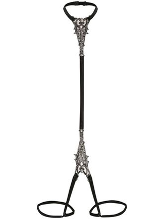 Fleur Of England Ornamento intimo - Nero