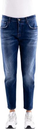 Don the Fuller Marika Jeans - Dames - Cropped Jeans - Blauw - W31 - Katoen - Jeans