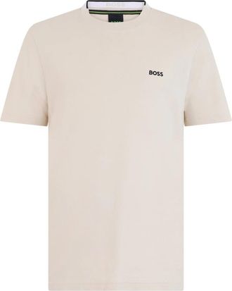 HUGO BOSS Taddy T-shirt - Heren - T-shirts - Beige - XS - Katoen - Tops