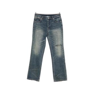 Cole Buxton Distressed Faded Jeans