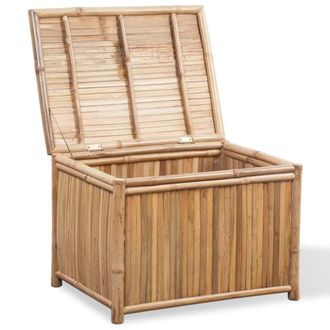 Berkfield Home Storage Boxes 3 pcs Bamboo in Brown