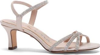 Nina Benarda Ankle Strap Sandal in Platino at Nordstrom, Size 6.5