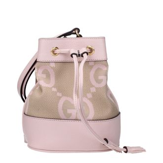Gucci Ophidia Damess Crossbodytas roze/beige leer