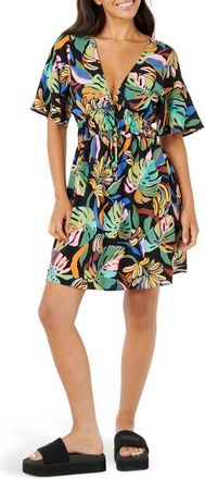 Rip Curl Sunset Luau Sundress in Ivory/Multi at Nordstrom, Size X-Small