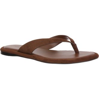 Nordstrom Eviana Flip Flop in Brown Brick at Nordstrom, Size 9.5