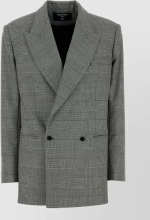 Balmain embroidered wool blazer