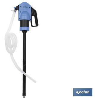 cofan Bomba Plastica De Palanca, Bomba Pl&aacute;stica De Palanca Para Extraci&oacute;n De Prodcutos Qu&iacute;micos, Principalmente No Inflamables. Para Barriles De 50 Y 205 Li