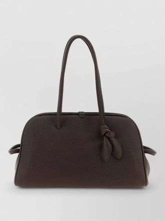 Jacquemus le turismo shoulder bag knotted detail leather