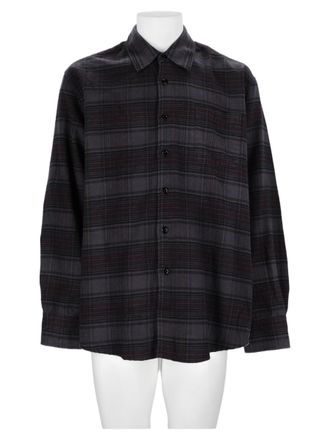 Our Legacy Noah Plaid Cotton Casual Shirt