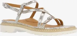 L'Amour Des Pieds Womens Danilo Leather Sandal In Brown