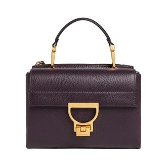 Coccinelle Arlettis Small - Dames - Handtassen - Paars - ONE Size - Leer - Tassen