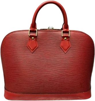 Louis Vuitton Pre-owned Handbags, female, Red, Size: ONE SIZE Pre-owned Vintage Handbag