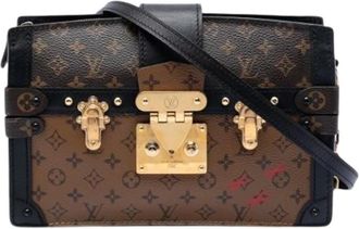 Louis Vuitton Pre-owned The Trunk Crossbody Bag - Dames - Vintage Schoudertas - Bruin - ONE Size - Leer - Vintage