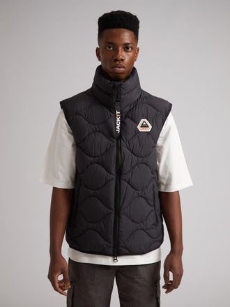 JACK1T Orb1T High Neck Gilet in Black at Nordstrom, Size Xx-Large