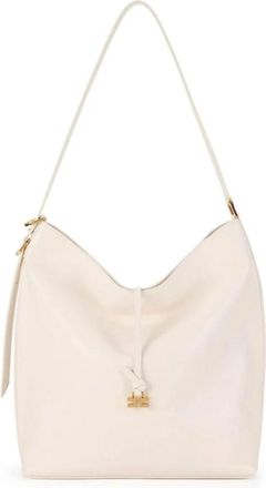 Elisabetta Franchi Boulevard Bucket Bag - Dames - Schoudertassen - Beige - ONE Size - Leer - Tassen