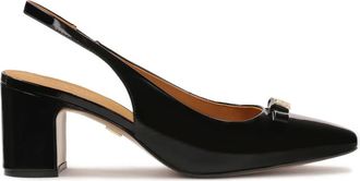 Kazar Lakschoenen van lakleer - Dames - Pumps - Zwart - 38 EU - Leer - Schoenen