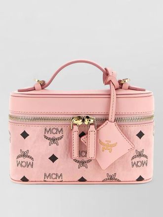 MCM aren vanity case crossbody bag top handle