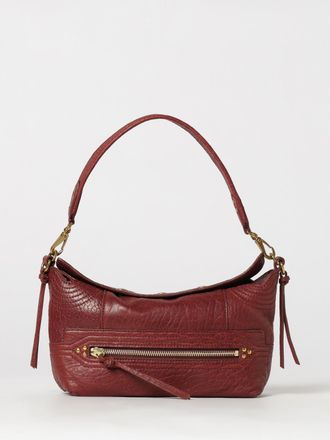 Jerome Dreyfuss Borsa a spalla mini Lucky in pelle dagnello con manico amovibile