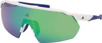 Adidas Sport SP0093 21Q Mens Sunglasses White Size 145