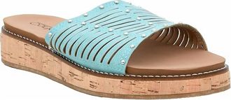 Corkys Footwear Womens At Ease Sandal In Turquoise