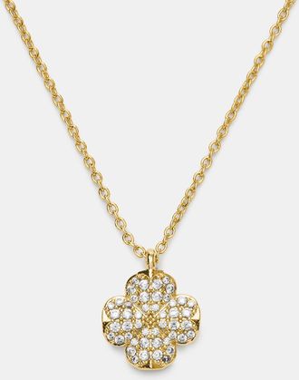 Kate Spade New York Spade Flower Pave Mini Pendant