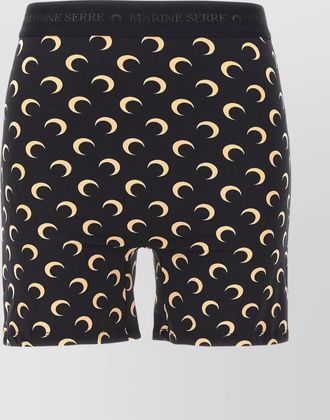 Marine Serre printed jersey biker shorts
