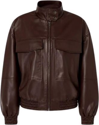 Twinset Bomber Jassen - Dames - Bomber jackets - Bruin - M - Jassen