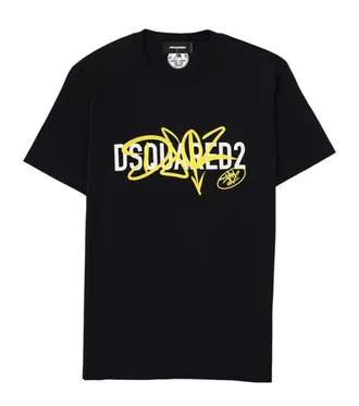 Dsquared2 Black Crew Neck T-Shirt