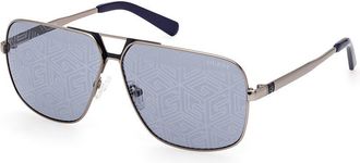 Guess GU00070 09V Mens Sunglasses Gunmetal Size 61