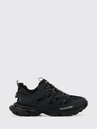 Balenciaga Track Lace-Up Trainers in Mesh and Rubber with Contrast Logo