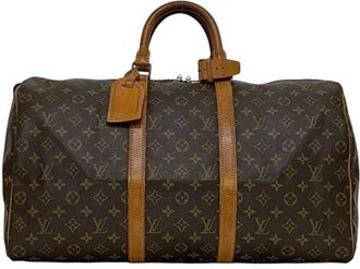 Louis Vuitton Brown Monogram Monogram Boston Bag (Pre-Owned)