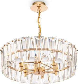 Maytoni Kristall-Pendellampe Puntes Gold ø 51.7 cm