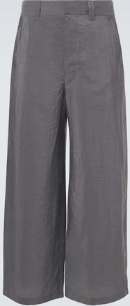 Christophe Lemaire Silk-blend barrel-leg pants