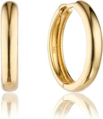 Lily & Roo Gold Medium Hoop Earrings