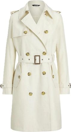 Lauren Ralph Lauren Db blt rn38-lined-coat-cotton blend