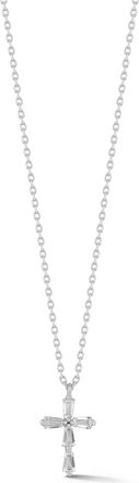 Glaze Jewelry Sterling Silver Dainty Cross Necklace