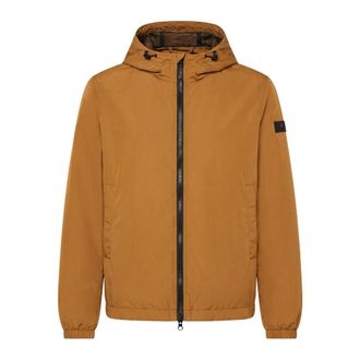 Peuterey Light Jackets, male, Orange, Size: 2XL Nigle U 01 Jacket