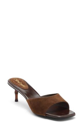 Jeffrey Campbell Ilocos Sandal in Brown Suede at Nordstrom, Size 5.5