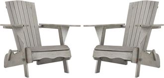 Safavieh Breetel Set Of 2 Adirondack Chairs