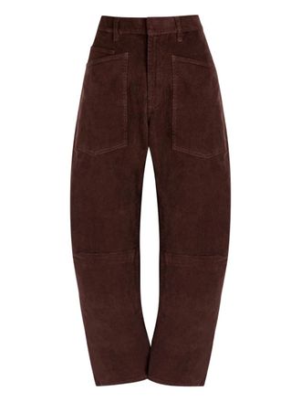 Nili Lotan Shon corduroy trousers - Rosso