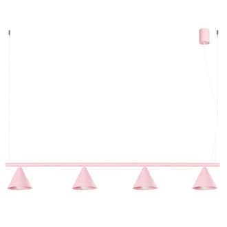 Sollux Lighting Ara&ntilde;a rosa acero alt. 215 cm