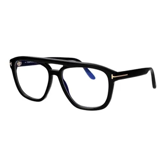Tom Ford Glasses, male, Black, Size: 56 MM Modern Optical Glasses Ft6024-B