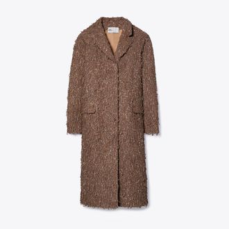 Tory Burch Womens Sequined Coat, size 12