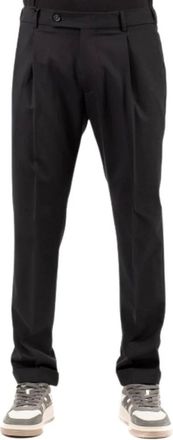 Berwich Uomo, Pantaloni, Nero, XS, new