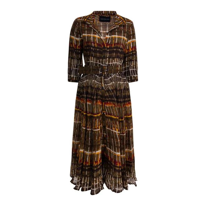 Kleedjes, Dames, Veelkleurig, XL, Wol, Aster Dress