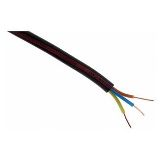 hbf Cable El&eacute;ctrico U-1000 R2v 3g1,5 Mm&sup2; Negro, Media Bobina De 100 M