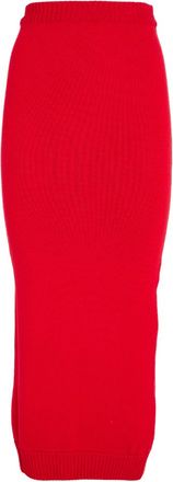 Rowen Rose Wool Knit Skirt Size XS